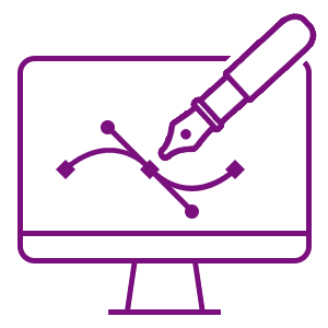 Graphic Design Link Icon